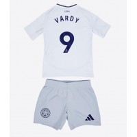 Maglia Calcio Leicester City Jamie Vardy #9 Terza Divisa Bambino 2024-25 Manica Corta (+ pantaloncini)